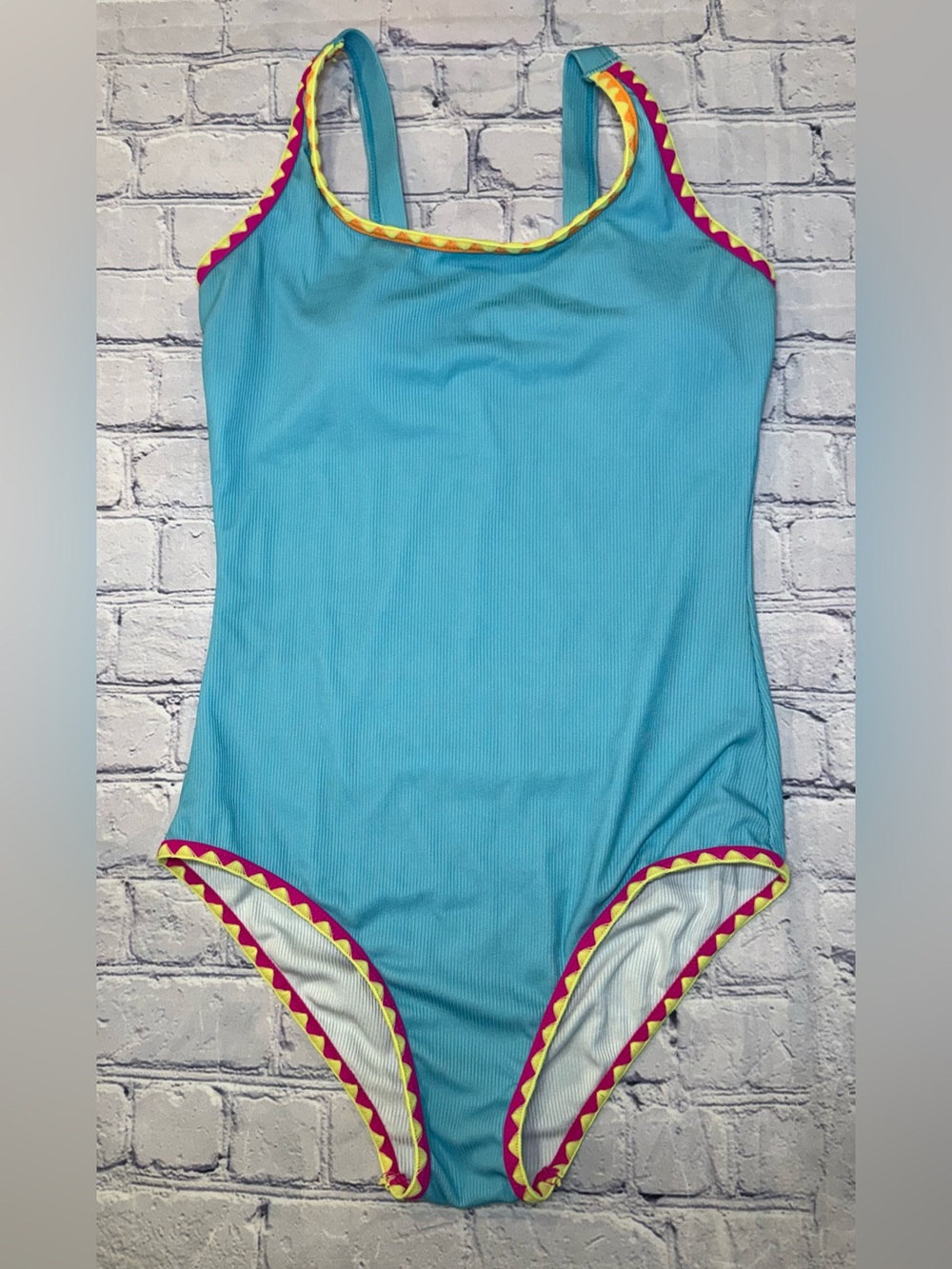 PQ Swim Kids Rainbow Embroidered One Piece Swimsuit